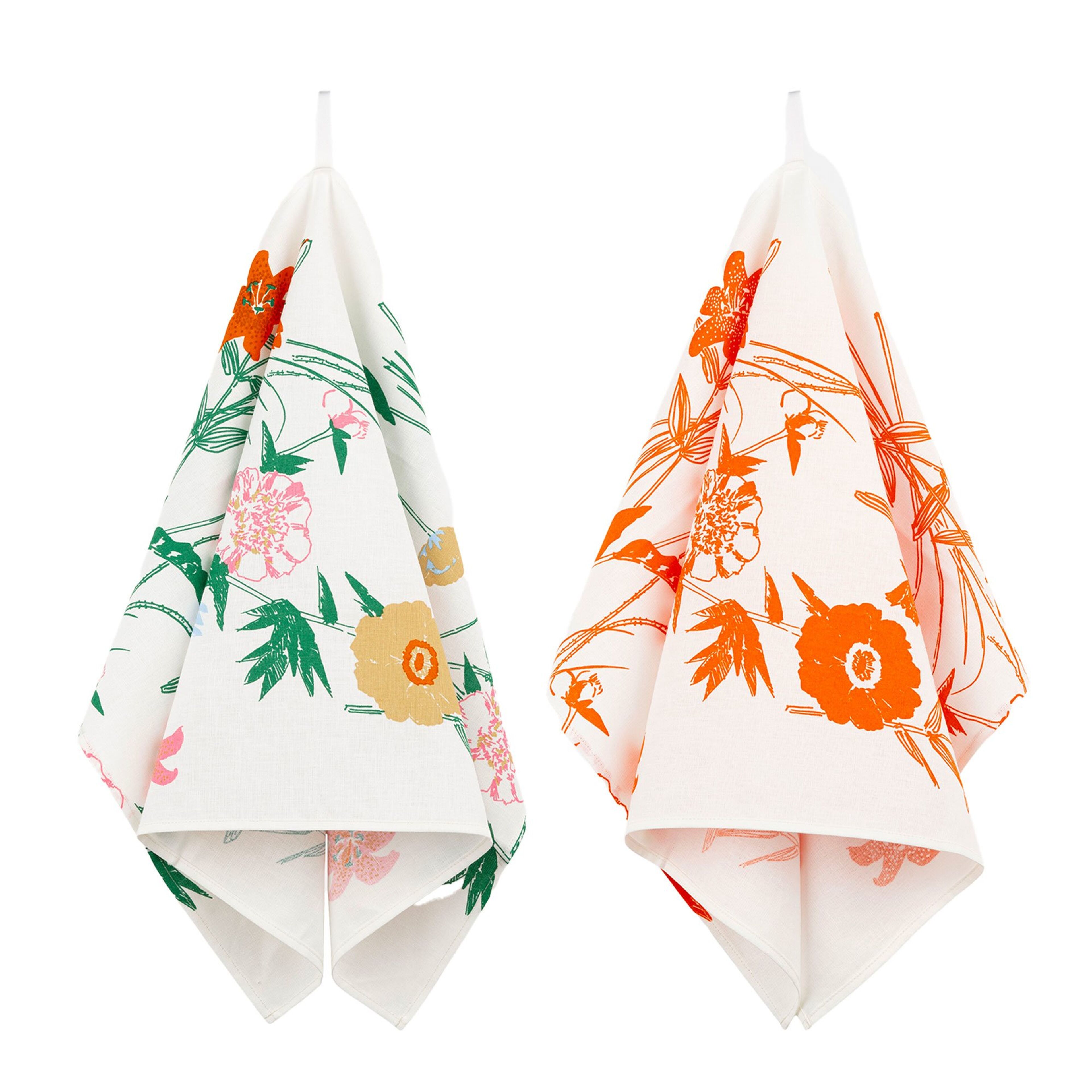 Puutarhakutsut kökshandduk 2-pack