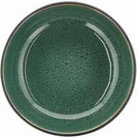 Poke-/ramenskål 18 cm, svart/grön