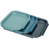 Joseph Joseph Nest Bake uunipeltisarja 3 osaa, sininen