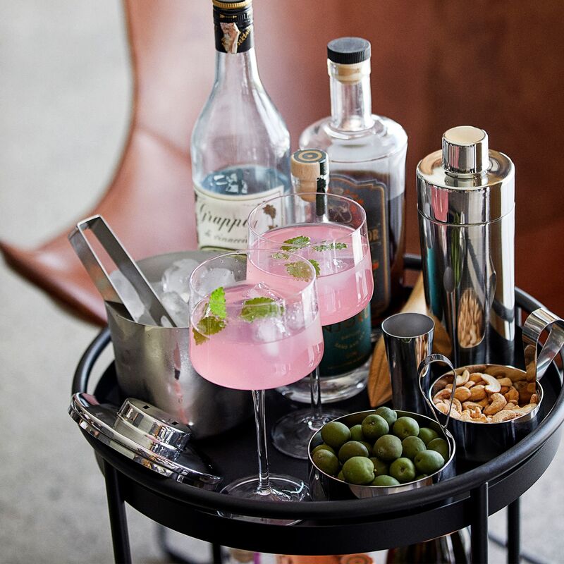 Rocks Delikatesseskål med ske, metal