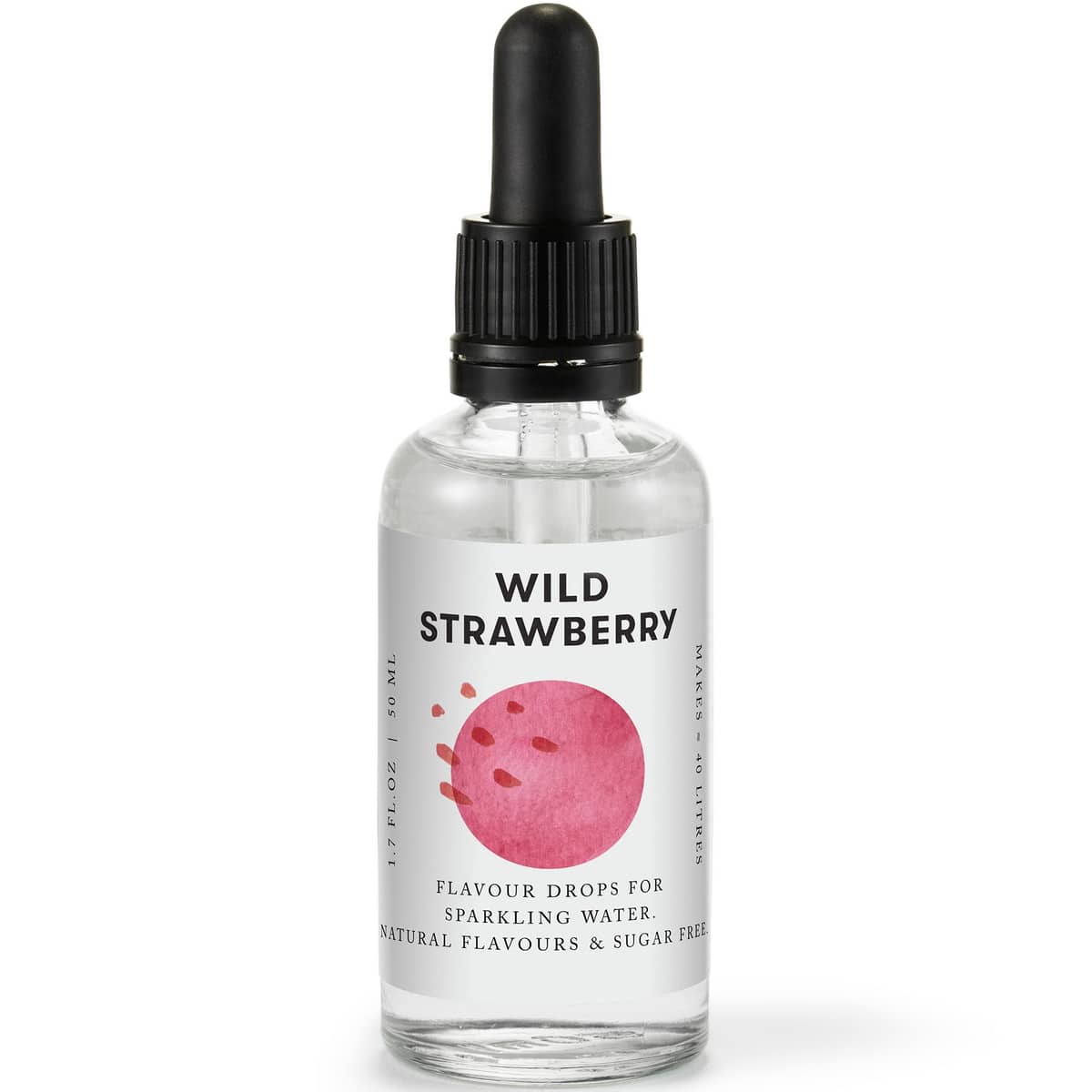 Flavour drops, wild strawberry
