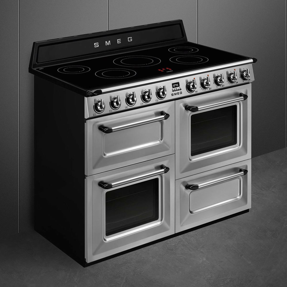 TR4110IX2 Victoria komfyr med 3 ovner 110 cm, rustfritt stål