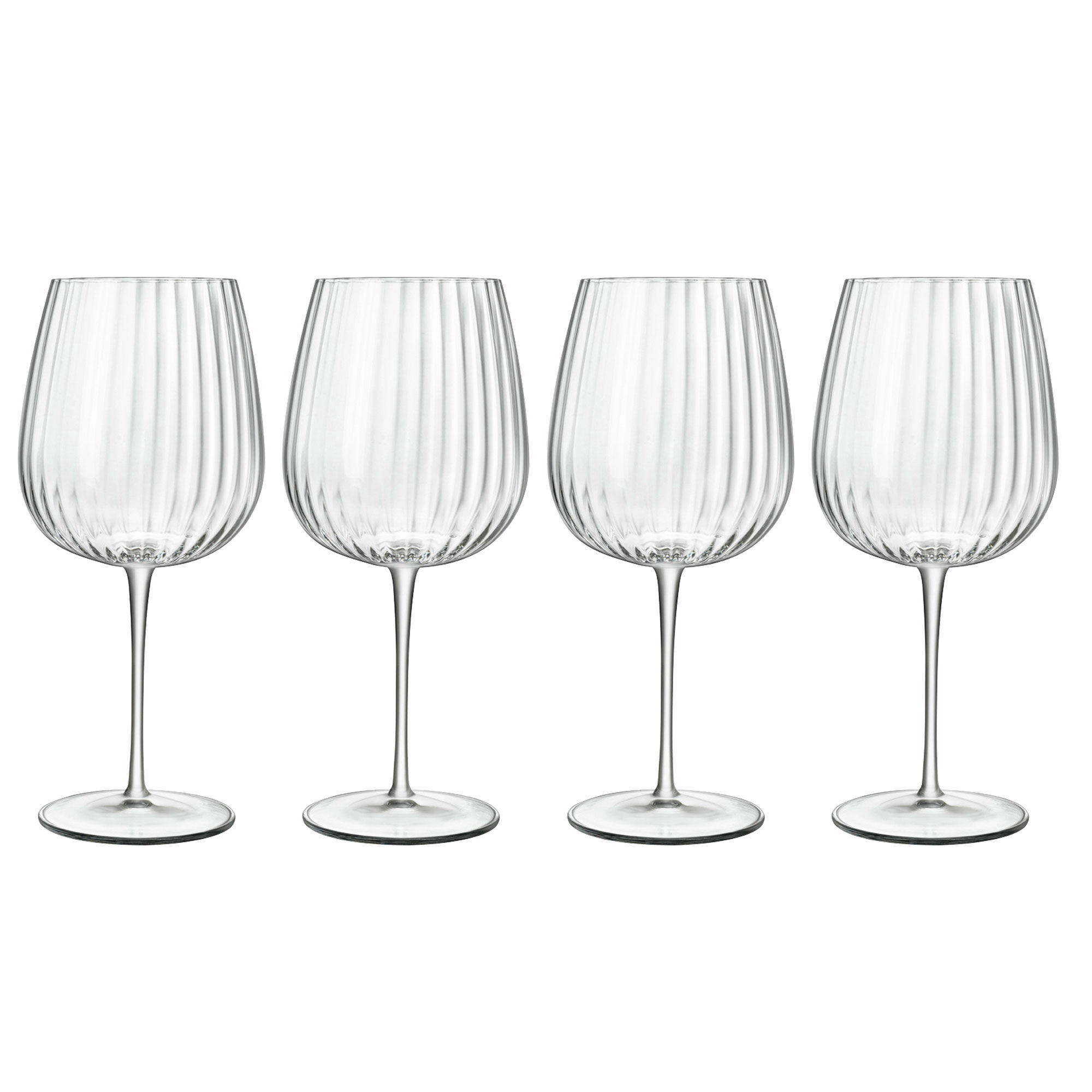 Burgundy ginglas 4-pack