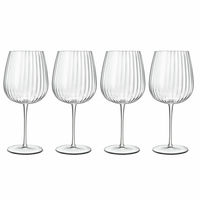 Luigi Bormioli Optica Burgundy ginglass 4-pakning