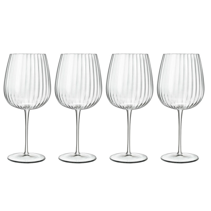 Luigi Bormioli Optica Burgundy Ginglas, 4 stk.