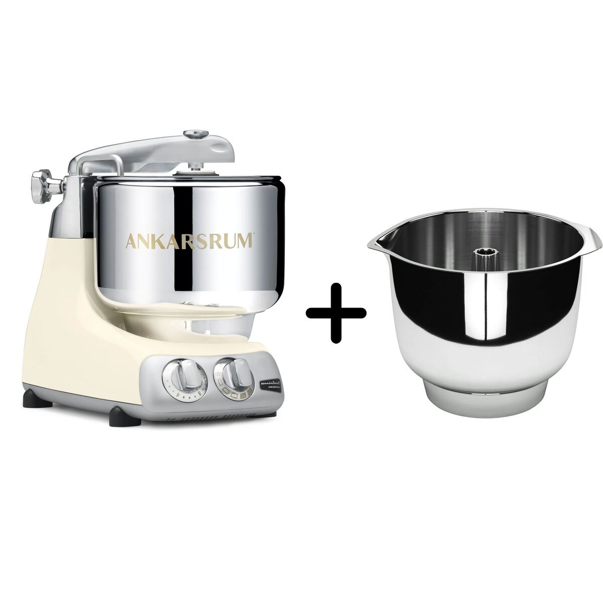 AKM 6230 yleiskone + Assistent Original vispikulho, light creme
