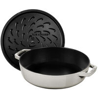 Chistera sauteusepanna i gjutjärn 28 cm, white truffle