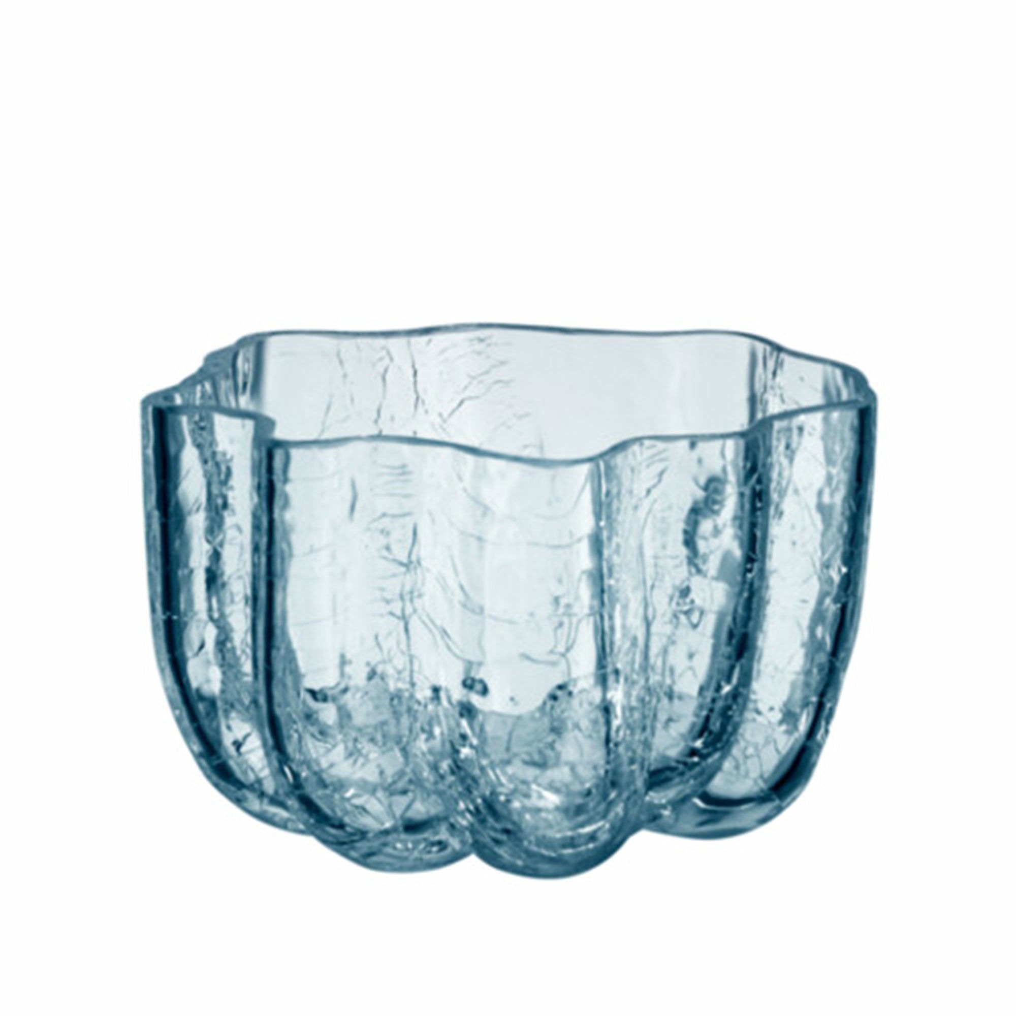 Crackle telysholder 5,8 cm, sirkulær