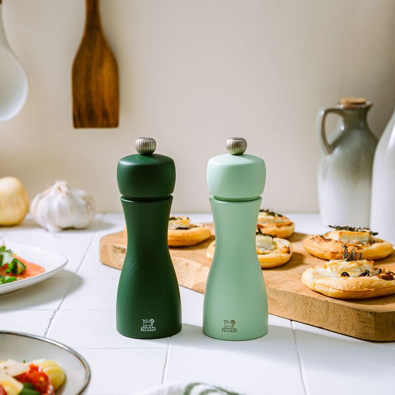 Tahiti salt- och pebersæt 15 cm, moss & mint