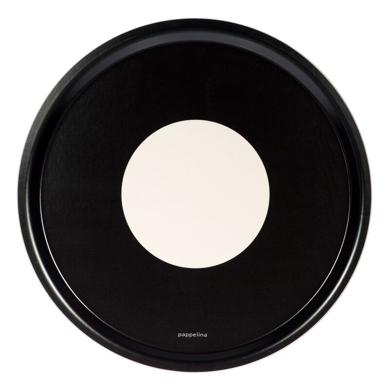 VERA bricka 38 cm, svart