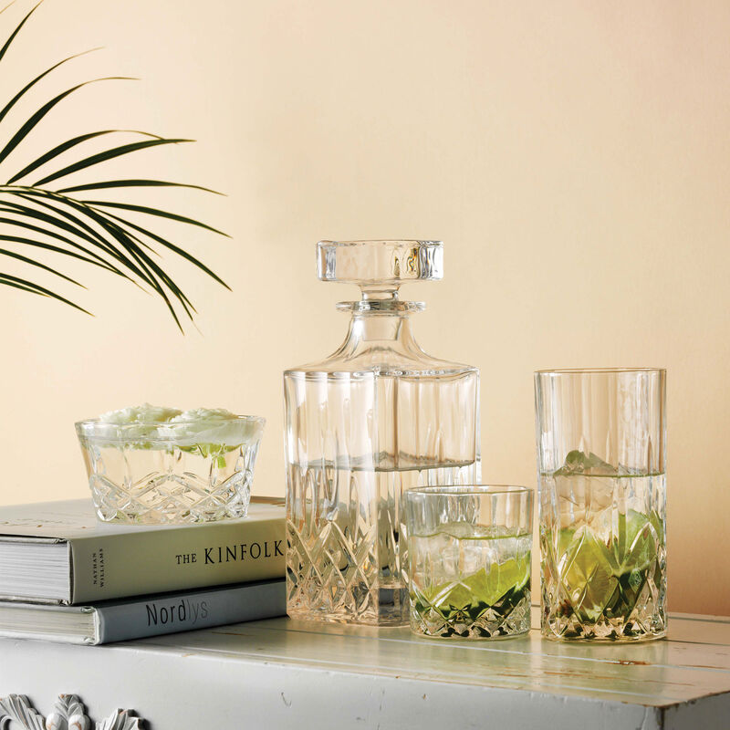 Harvey glaskaraffel med låg 70 cl., klar