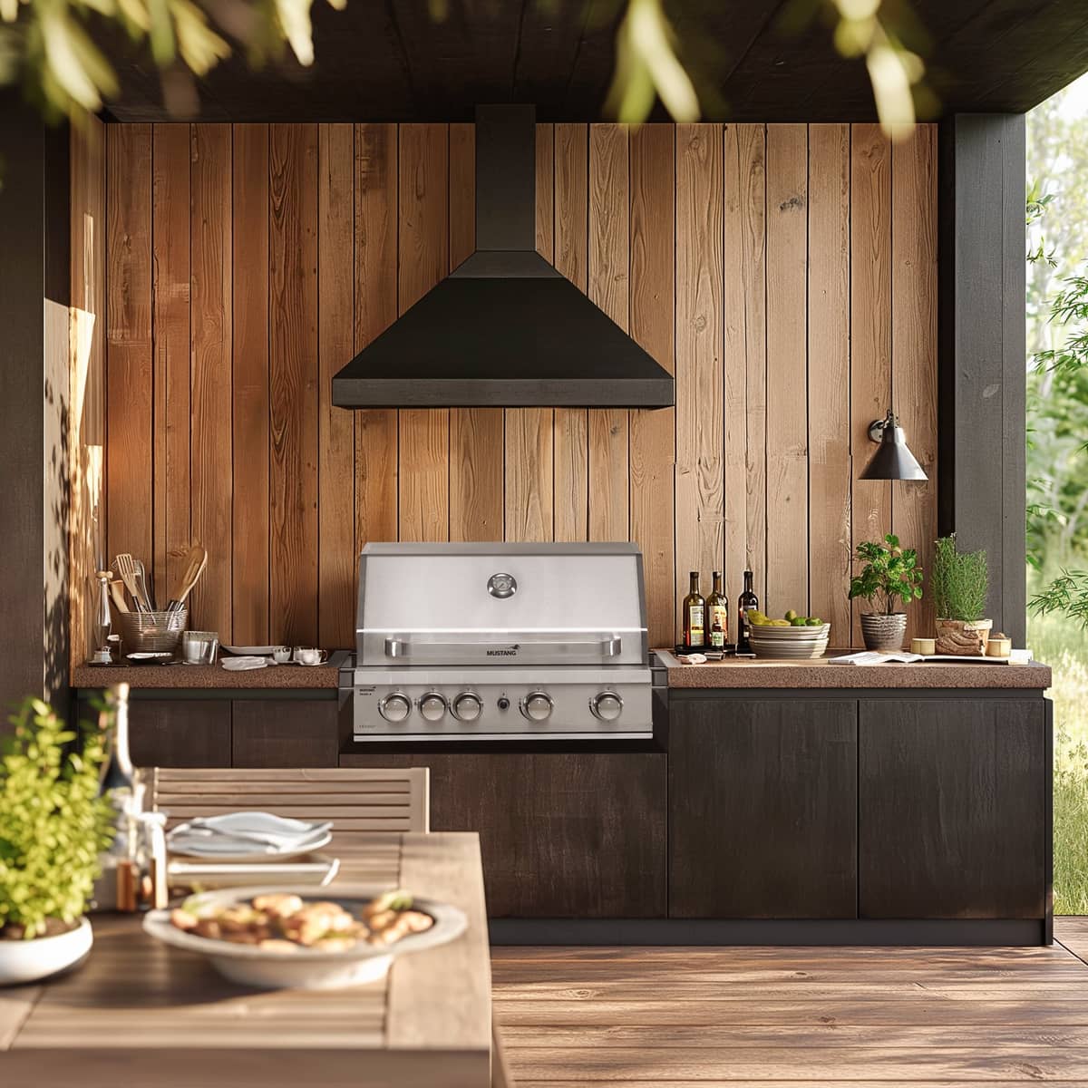 Indbygningsgrill til gas Pearl 4 built-in