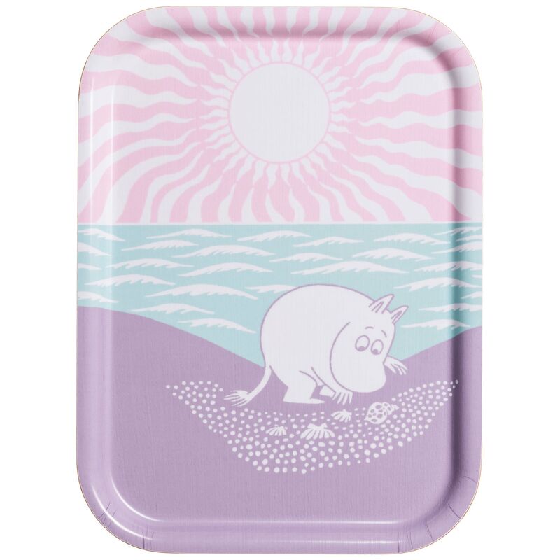 Arabia Mumin En dag på stranden Bakke 27x20 cm