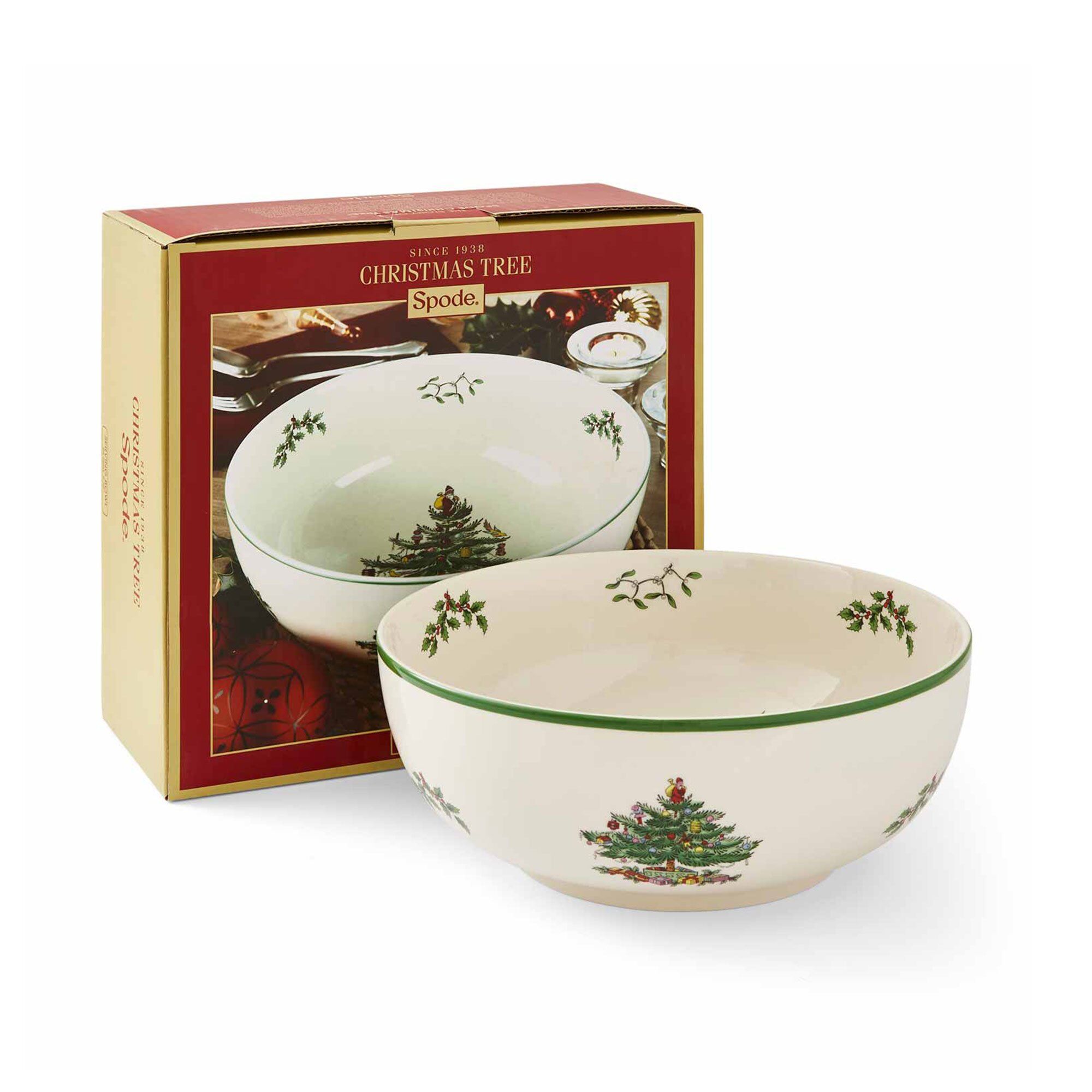 Alternativ bild 1 för Spode Christmas Tree serveringsskål 24,5 cm