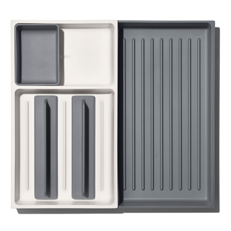 Säädettävä vetolaatikon jakaja