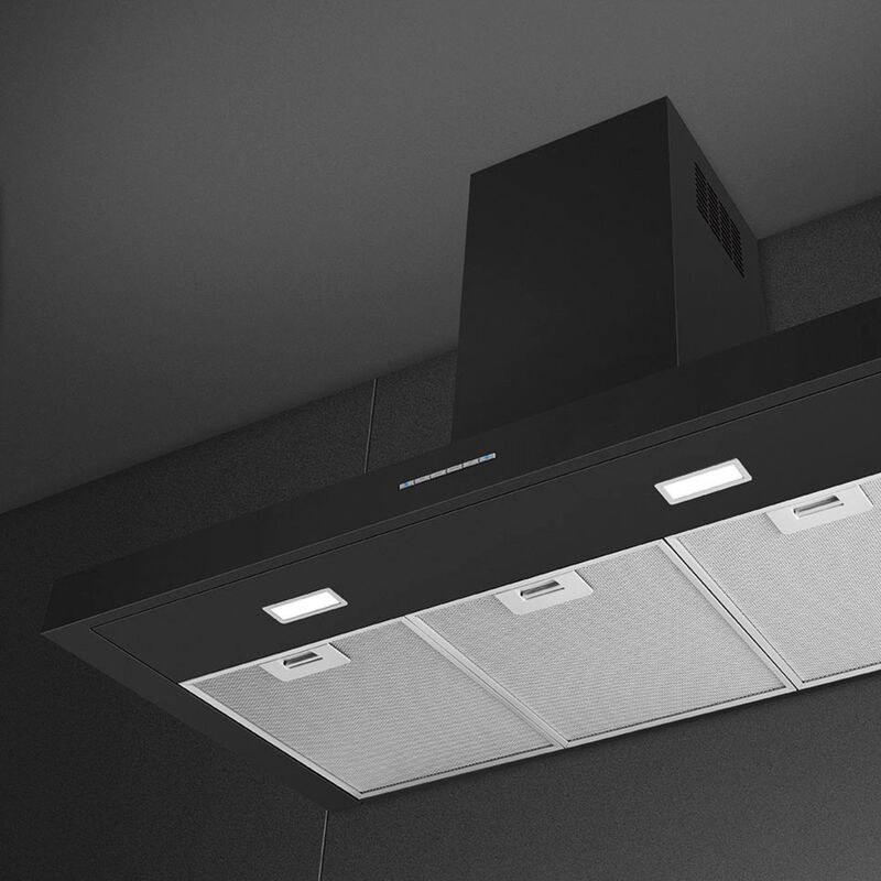 KBT900NE väggmonterad fläkt 90 cm, mattsvart