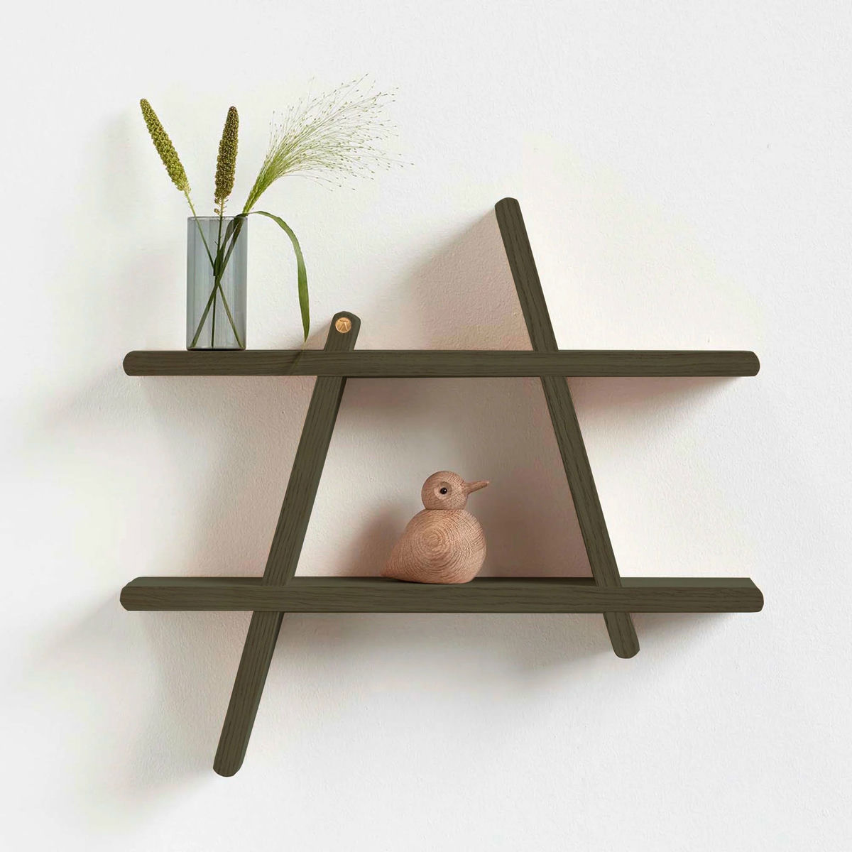A-Light Shelf medium 52 x 46 cm, olivengrøn