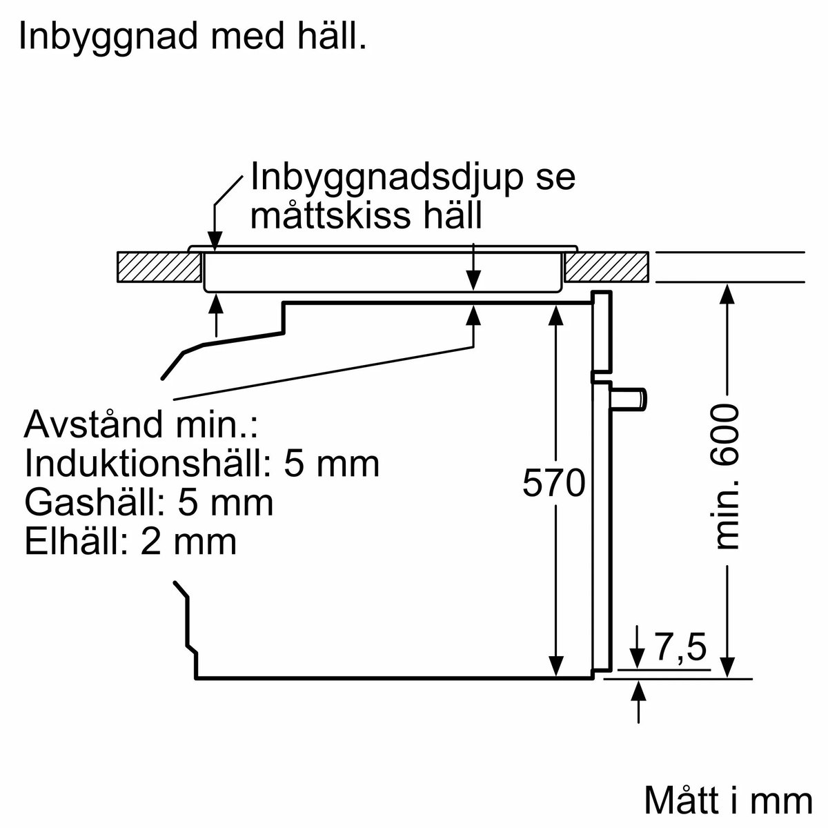 HB579GBR3 iQ500 indbygningsovn, rustfrit stål