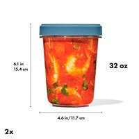 OXO Twist & Stack Container 2-pak 946 ml
