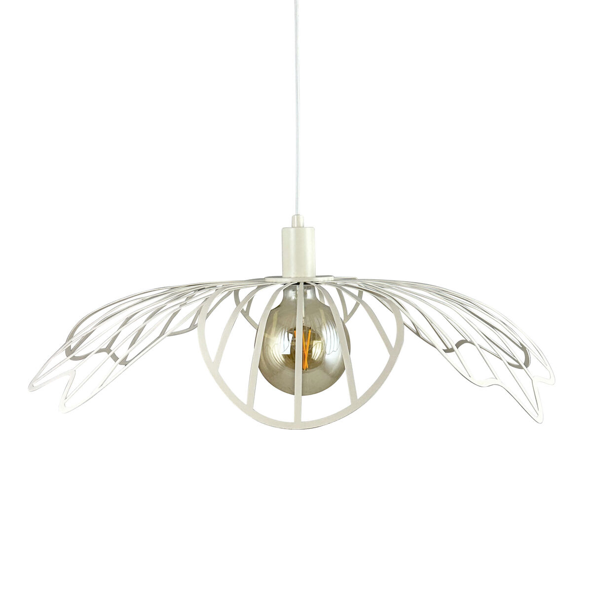 Dyberg Larsen Blumen pendellampa, pearl white