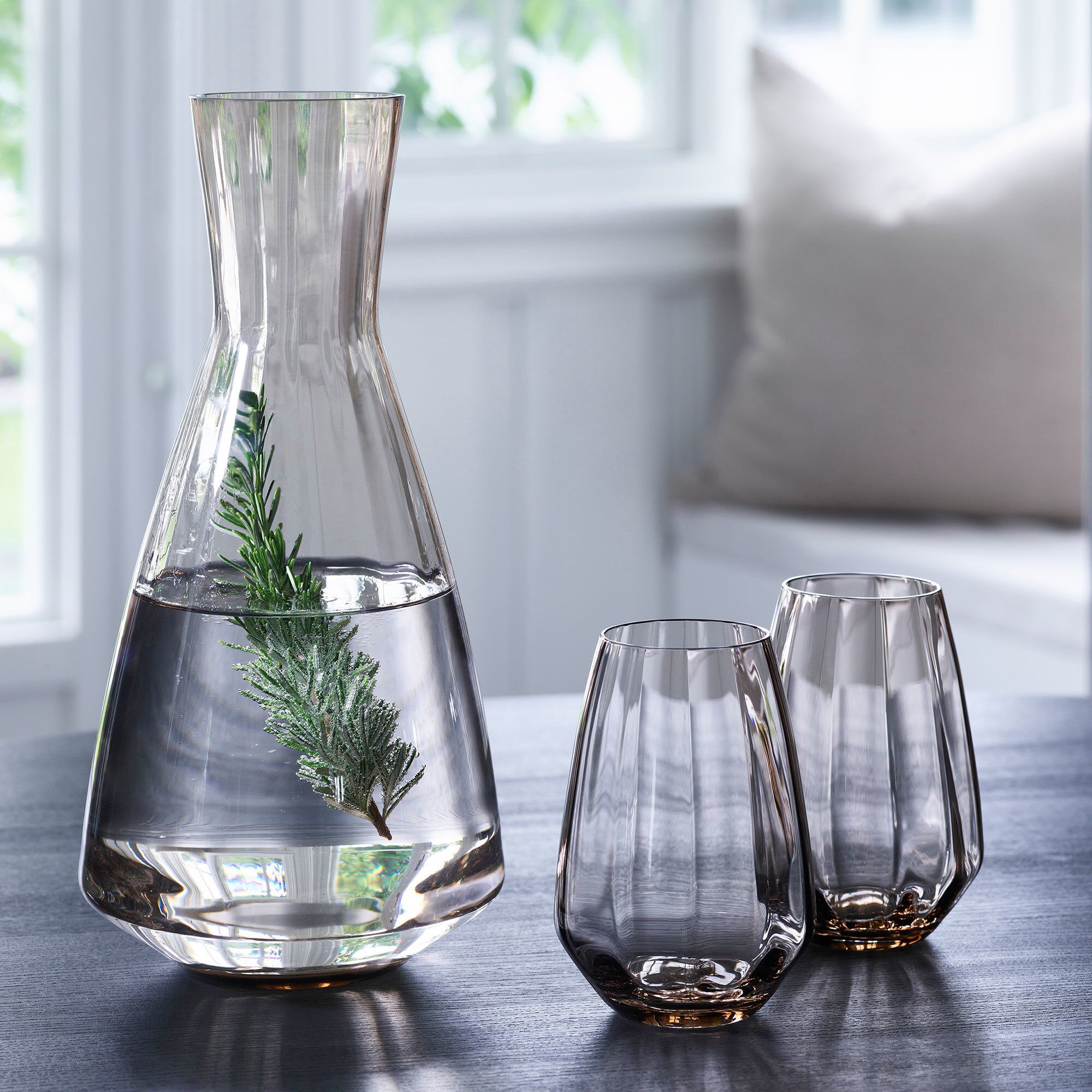 Alternativ bild 1 för Magnor - XO karaff 1,5 L optic topaz