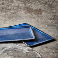 Lautanen Suorakulmainen 31,5 x 20 cm Midnight blue