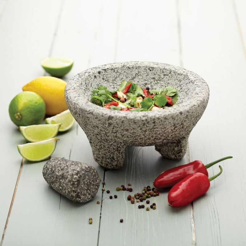 Mortel med stöt Granit