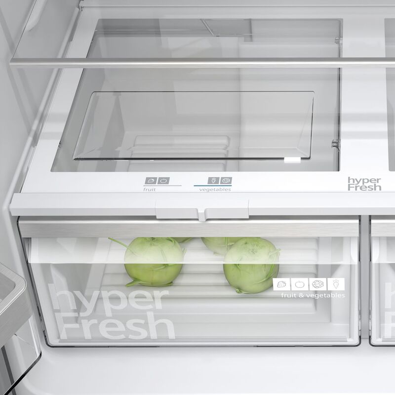 KF96NVPEA iQ300 vapaasti seisova jääkaappipakastin 183x90 cm, harjattu teräs