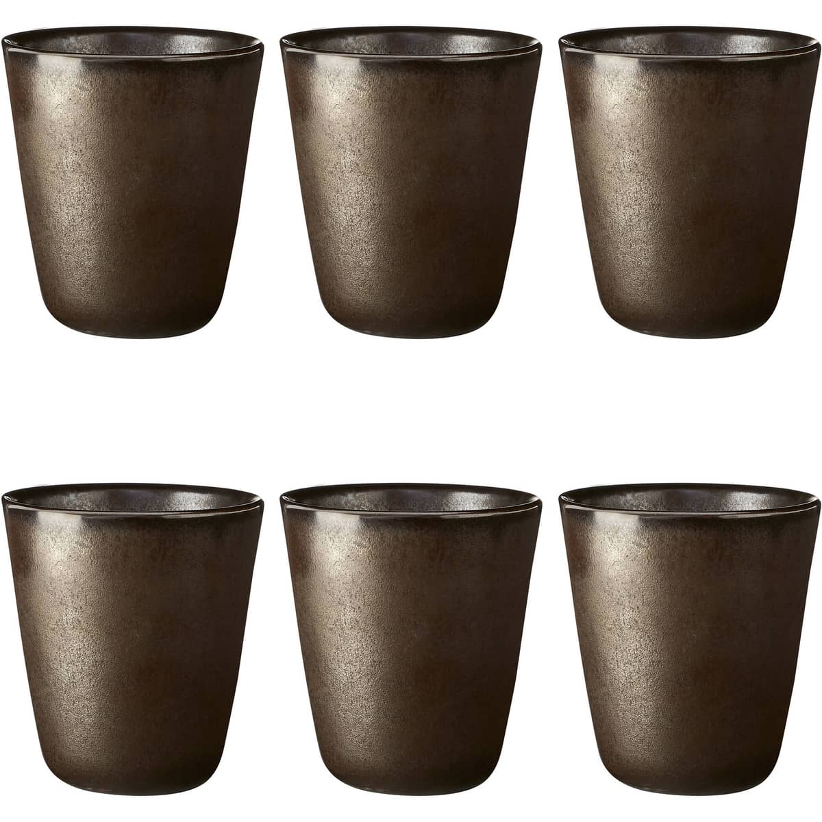 RAW-termosmuki, 6 kpl, Metallic Brown