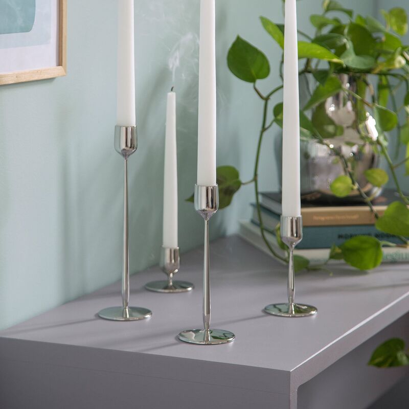 Dorotea lysestake 7x5,5 cm, blank stål