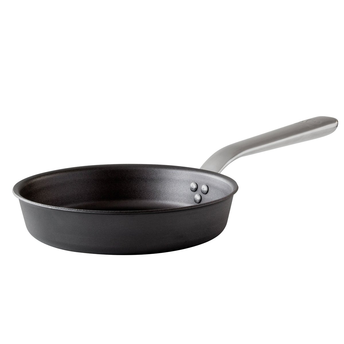 Stekepanne, karbonstål/rustfritt stål, Ø24 cm