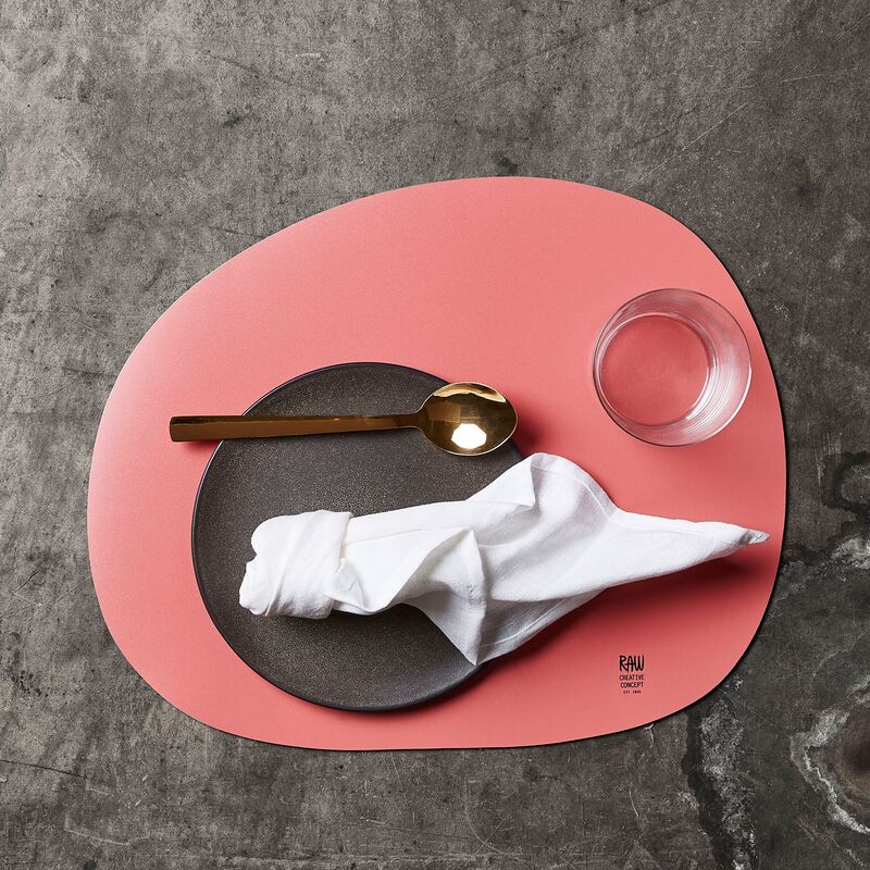 Raw desserttallrik, skogsbrun