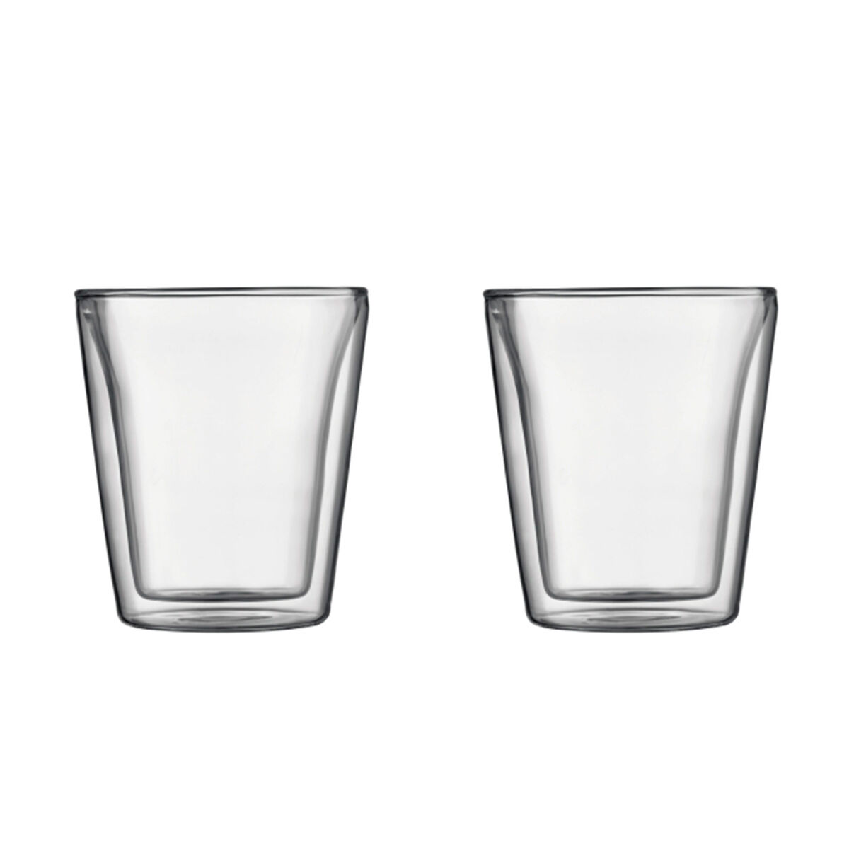 Canteen Glass med Doble Vegger medium 2 stk