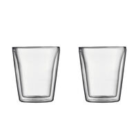 Canteen Glass med Doble Vegger medium 2 stk