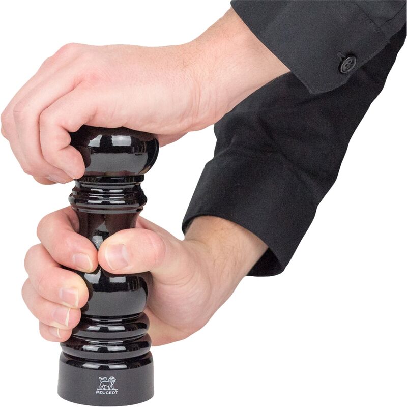 Paris Duo suola- ja pippurimylly 18 cm, musta