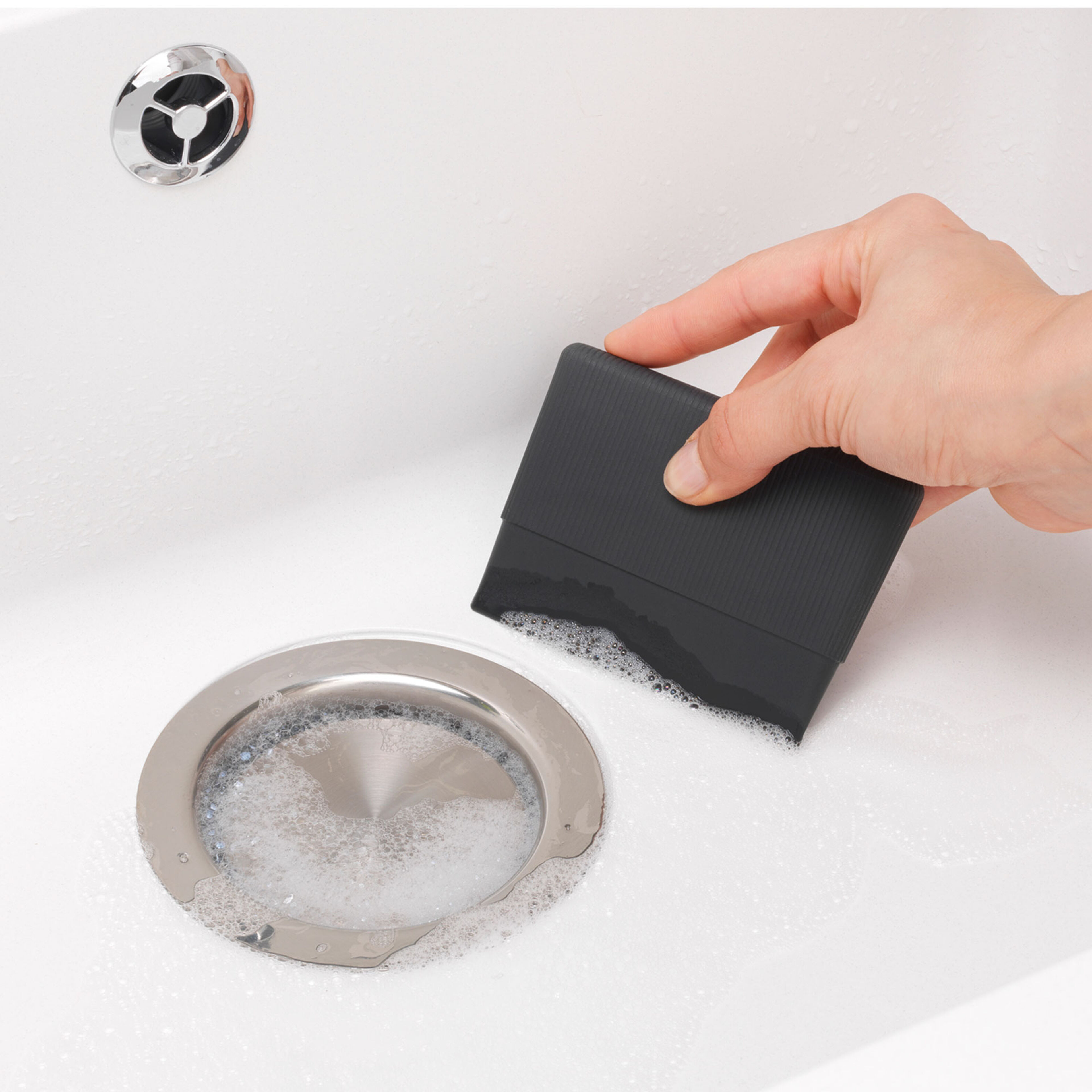 SinkSide diskskrapa, mörkgrå