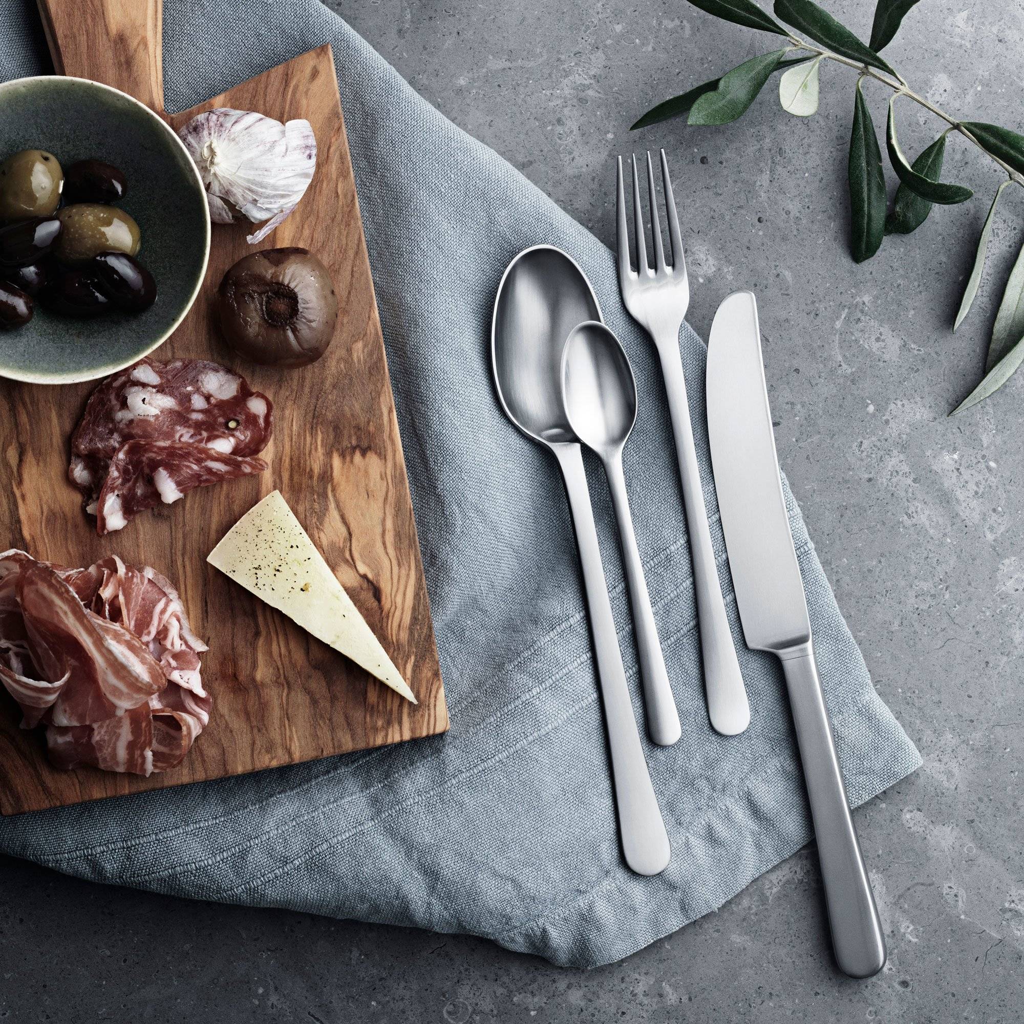 Alternativ bild 1 för Georg Jensen Copenhagen bestickset 16-del