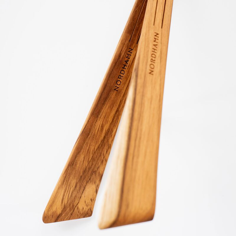 Flipp tang, 33,5 cm, teak