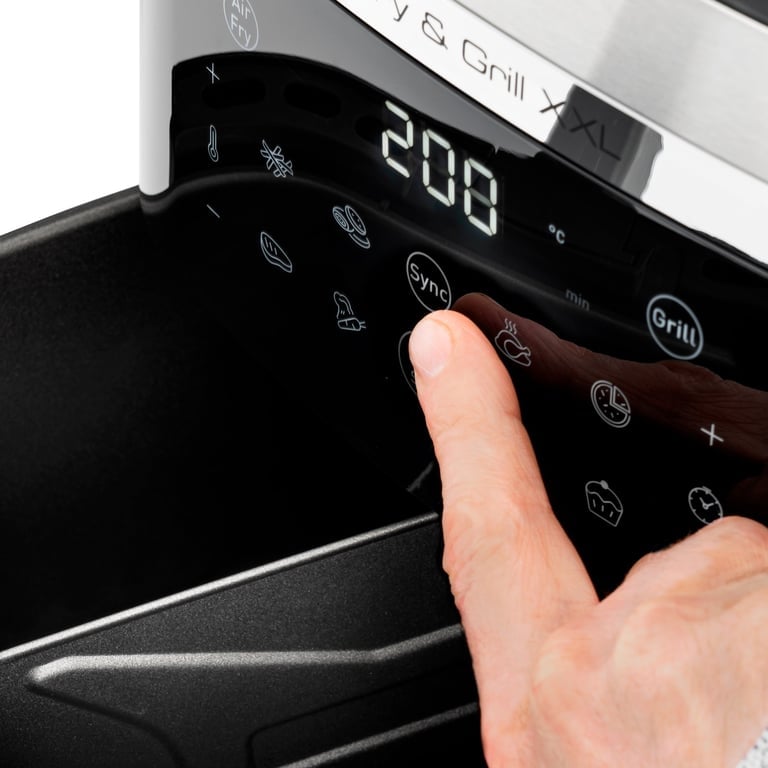 Easy Fry & Grill XXL 2-in-1 airfryer, 6,5 litraa