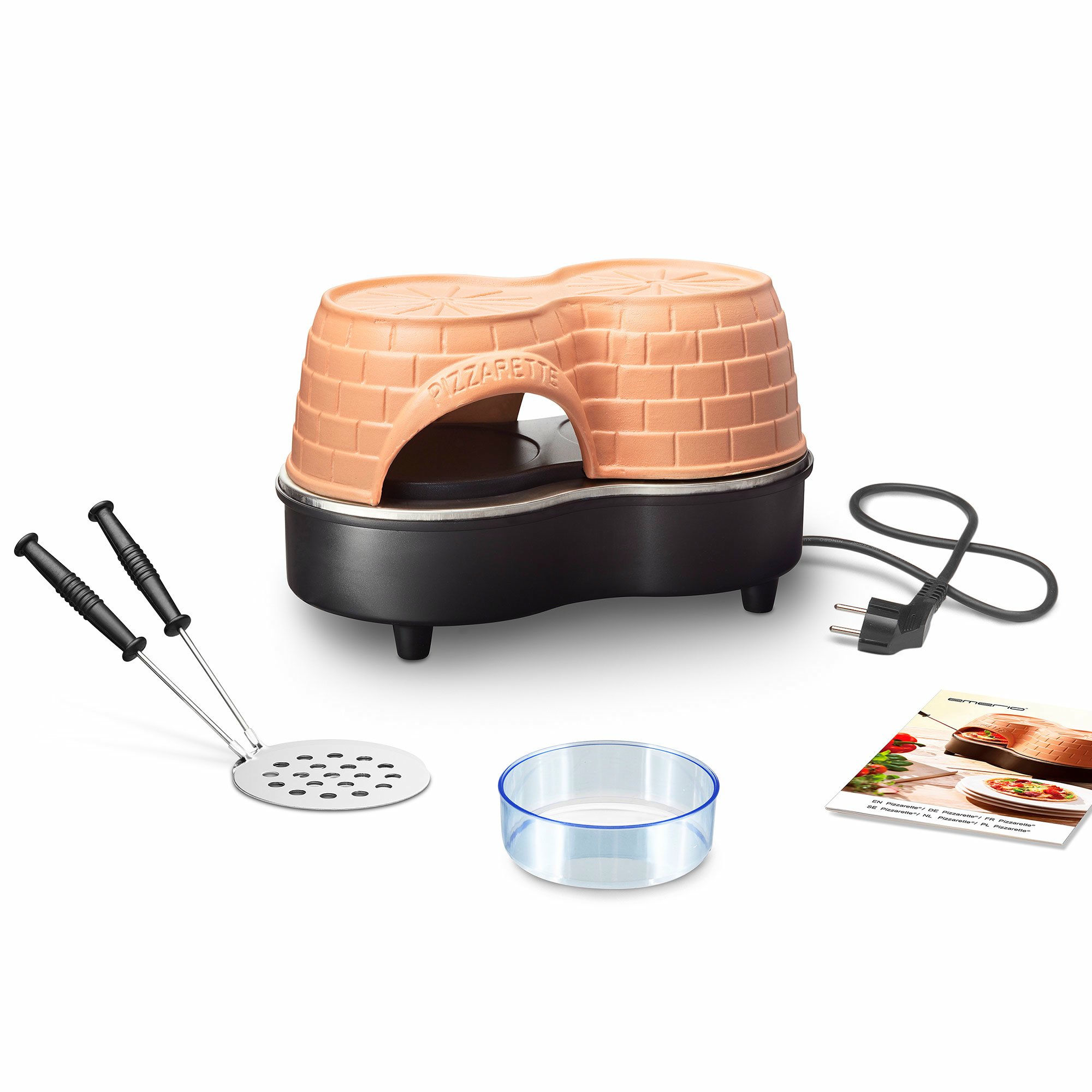Pizzarette minipizzaugn för 2 pizzor