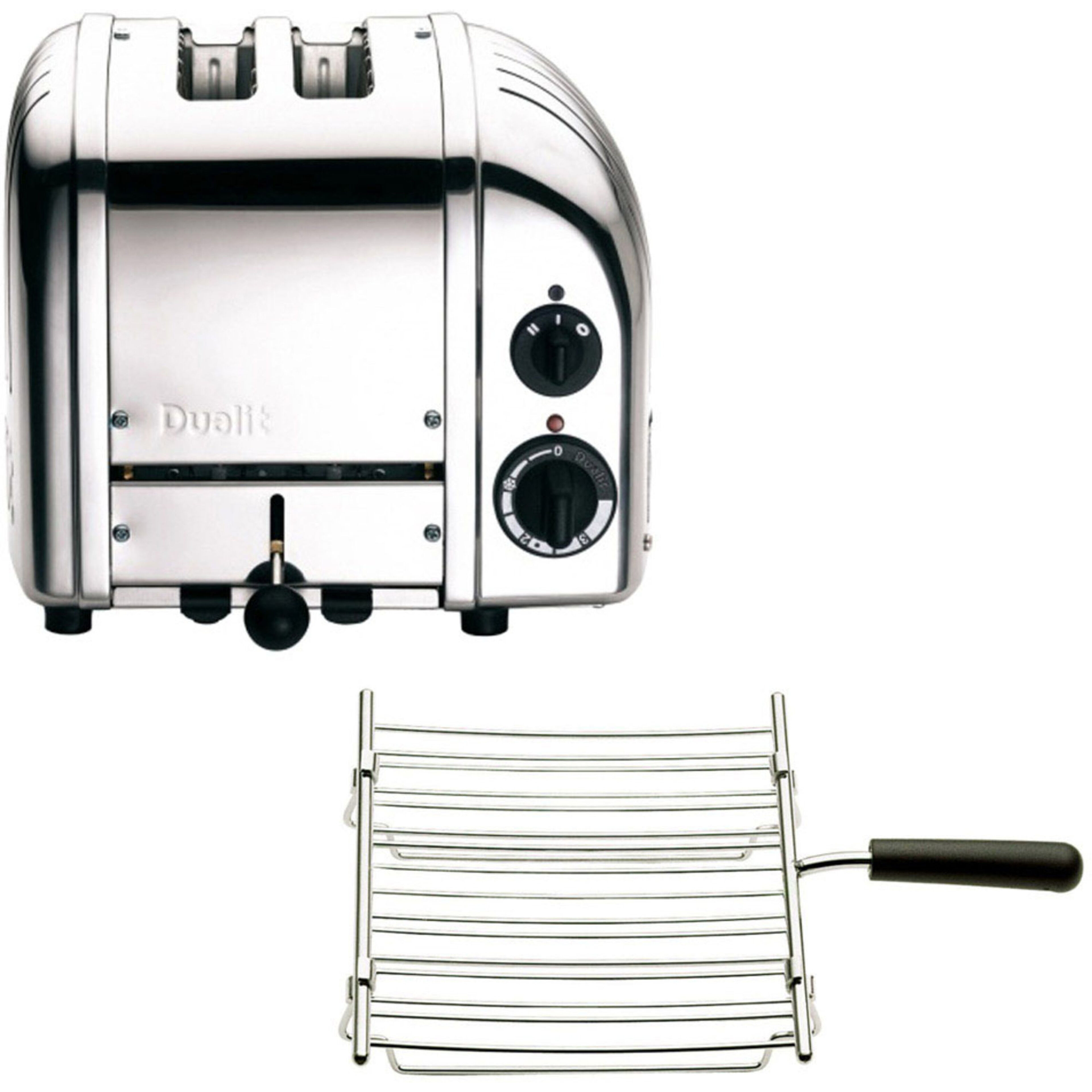 Brödrost Classic 2 Skivor Original + Brödvärmargaller