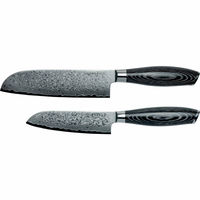 Akio Knivsæt, 2 knive, sort