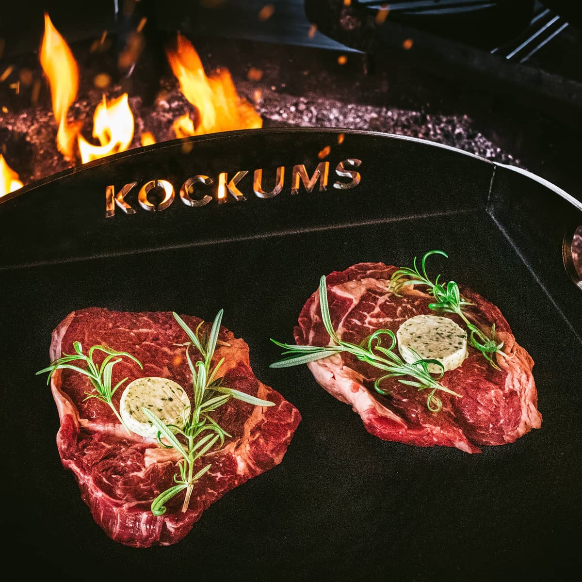 Kockums panne, 35x35 cm