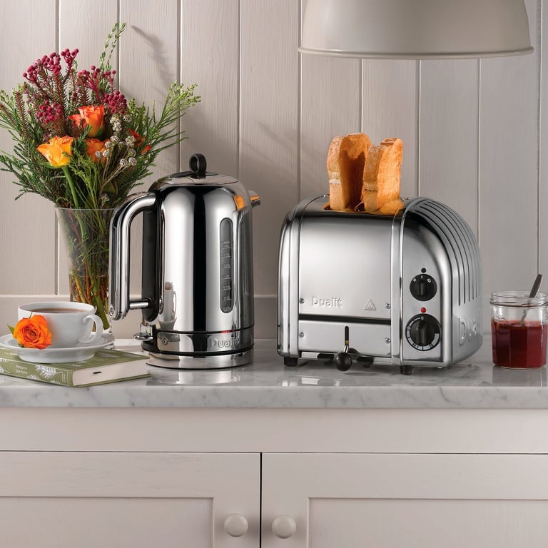 Newgen 2 slice toaster, krom