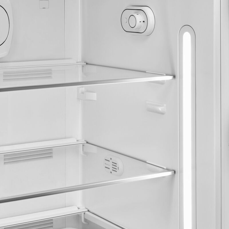 Smeg FAB28RYW6 Jääkaappi Pakastinlokero 153 cm, Saranointi oikealla, Keltainen