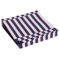 Dinner servett, pink/dark blue