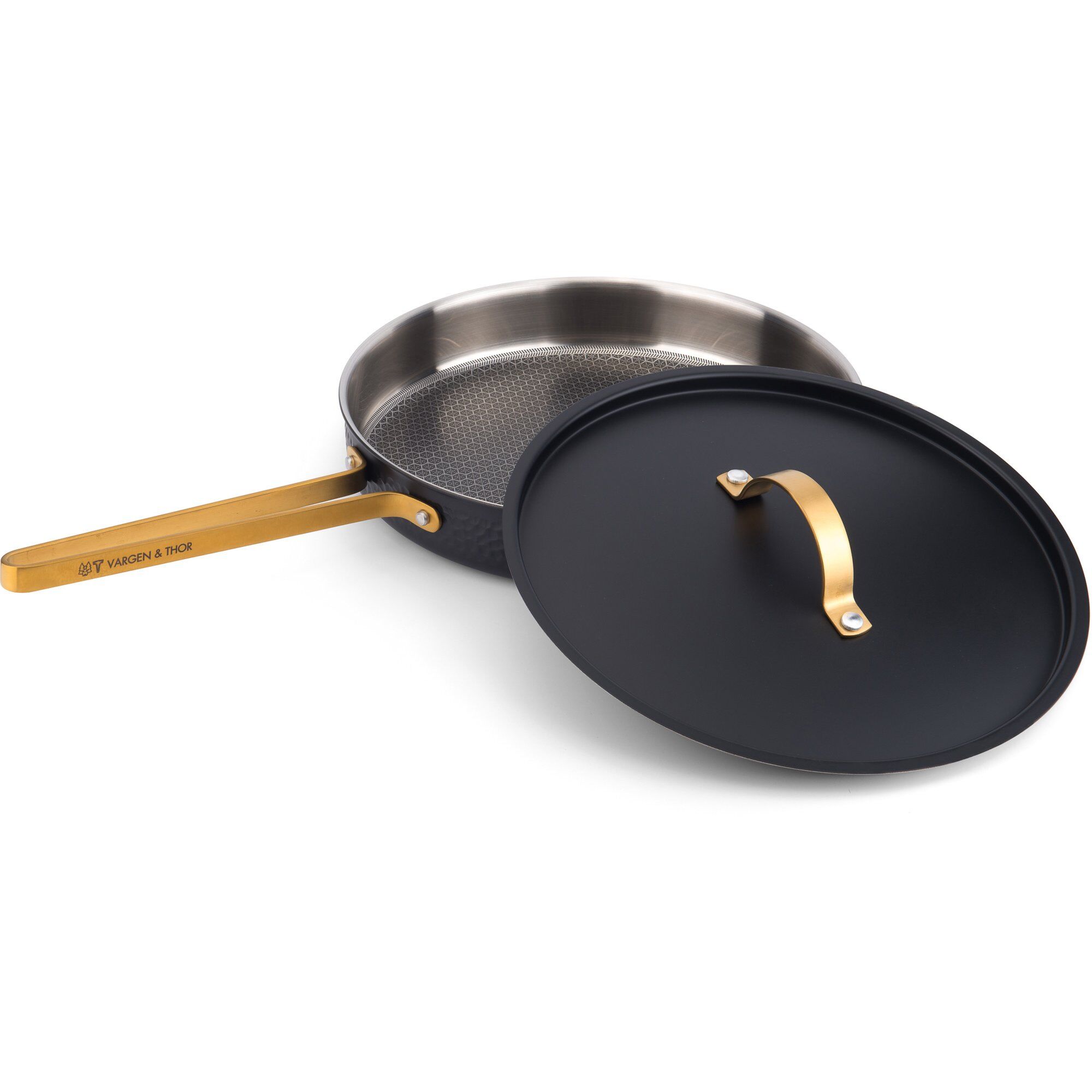 Alternativ bild 1 för Vargen & Thor Modell X traktörpanna, mattsvart