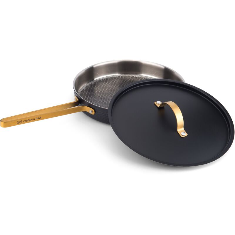 Modell X traktørpanne, matt svart