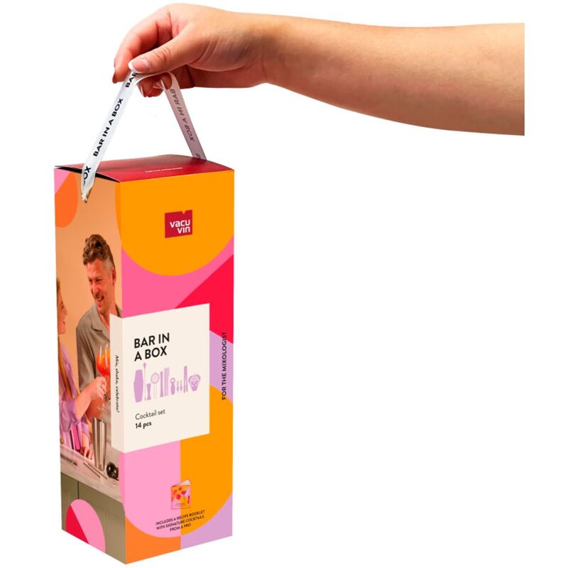 Bar in a Box Mixologist cocktailsett, 14 deler