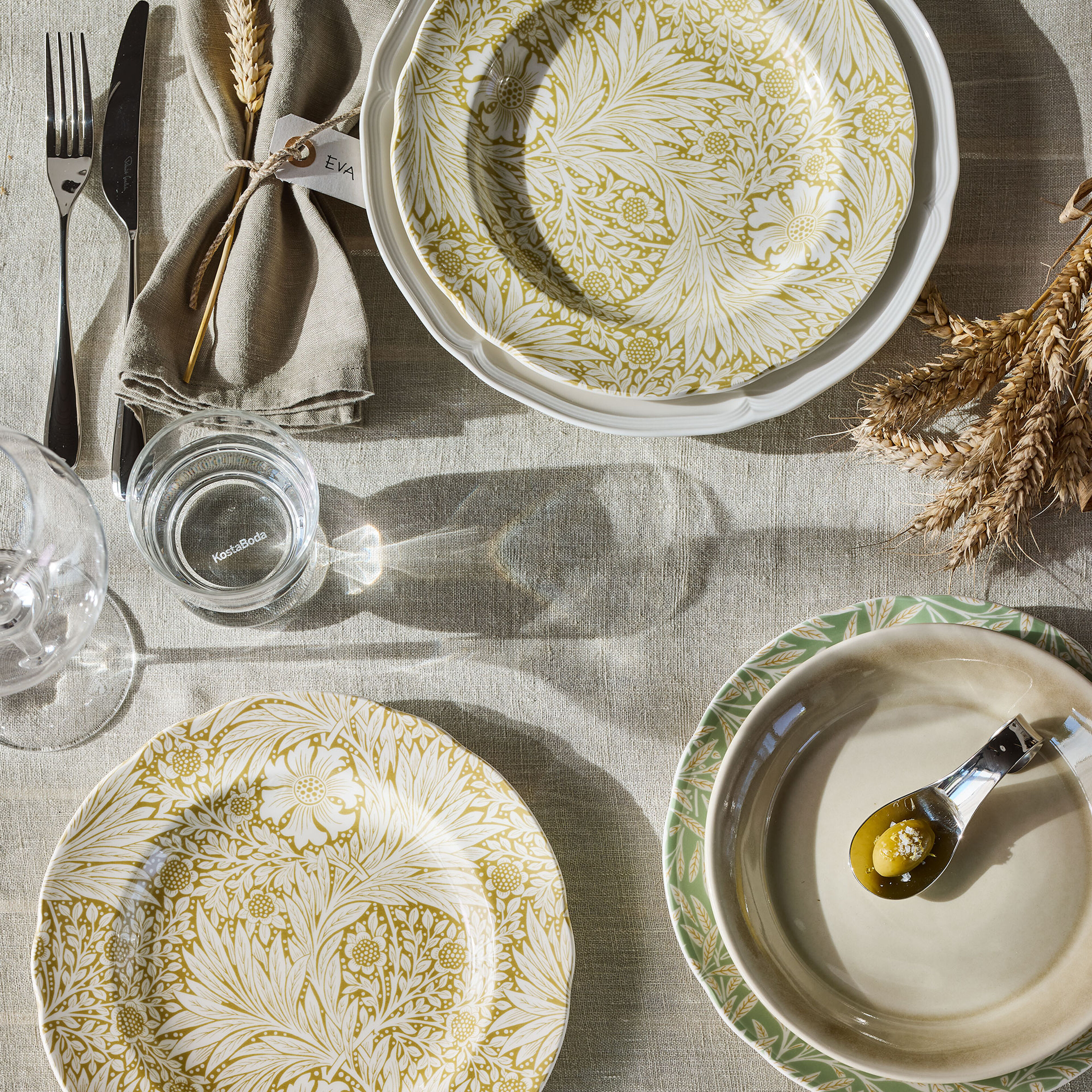 Marigold tallrik 23 cm